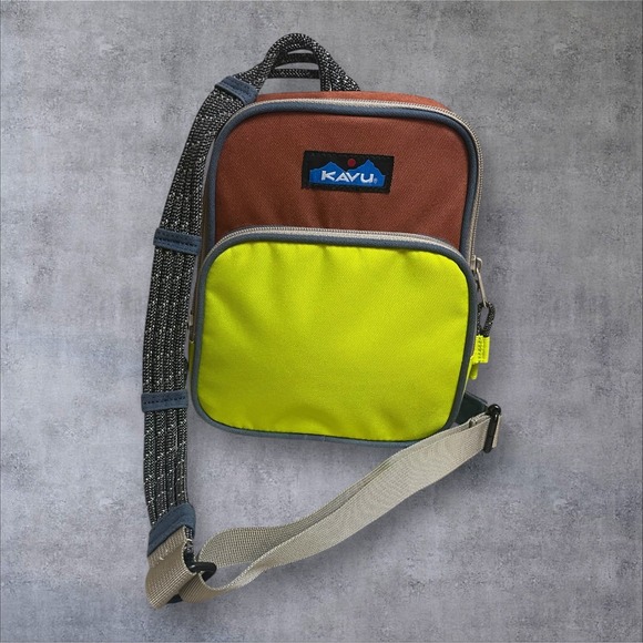 Kavu Handbags - Kavu Pescadero Sling Bag Adjustable Rope Strap Crossbody Water Resistant Compact